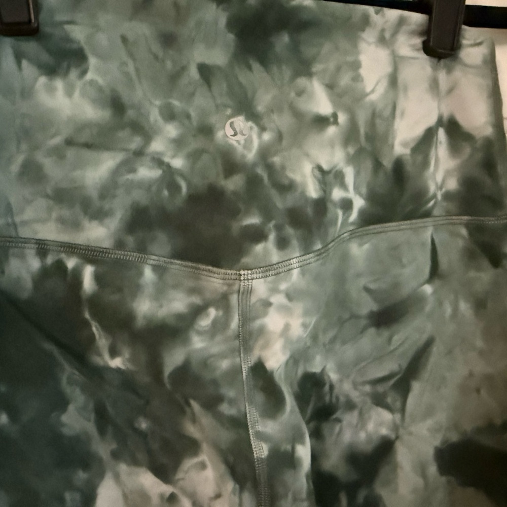 Lululemon Align Leggings, Diamond Dye, Starlight Smoked Spruce, Size 8, 28” - Picture 7 of 9